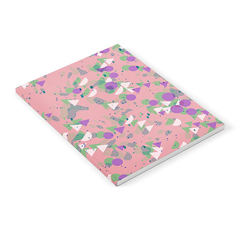 Kaleiope Studio Colorful Retro Shapes Notebook