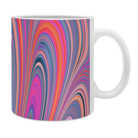 Kaleiope Studio Colorful Wavy Fractal Texture Coffee Mug