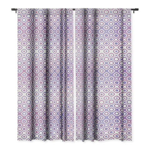 Kaleiope Studio Funky Pink and Purple Squares Blackout Non Repeat