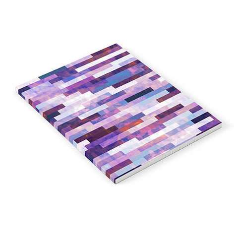 Kaleiope Studio Grungy Purple Tiles Notebook
