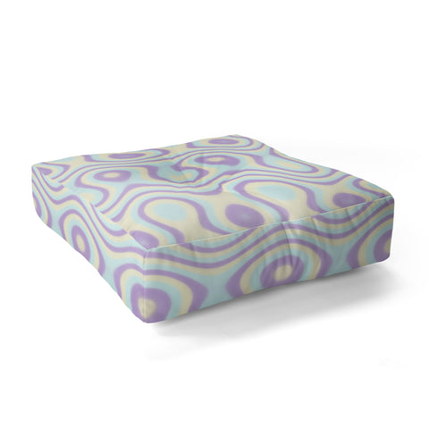 Kaleiope Studio Modern Colorful Funky Pattern Floor Pillow Square
