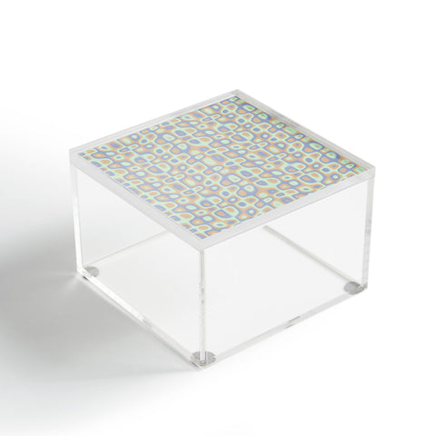 Kaleiope Studio Modern Colorful Groovy Pattern Acrylic Box