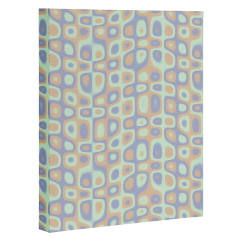 Kaleiope Studio Modern Colorful Groovy Pattern Art Canvas
