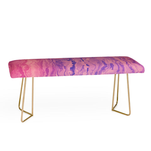 Kaleiope Studio Muted Marbled Gradient Bench
