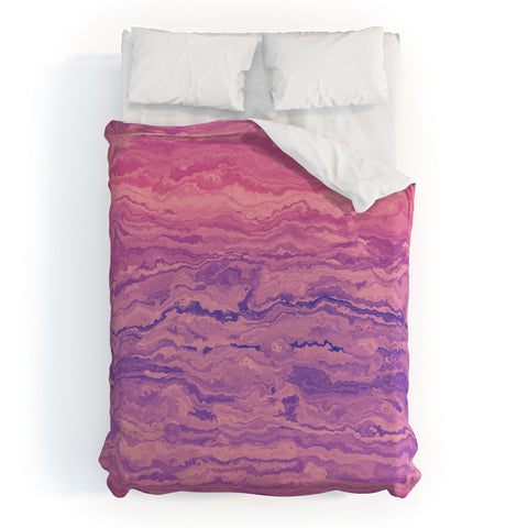 Kaleiope Studio Muted Marbled Gradient Duvet Cover