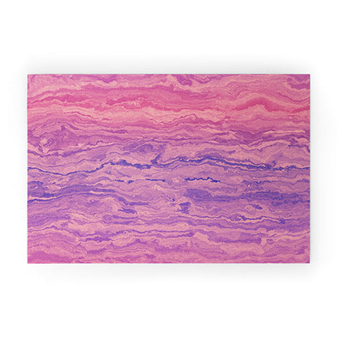 Kaleiope Studio Muted Marbled Gradient Welcome Mat