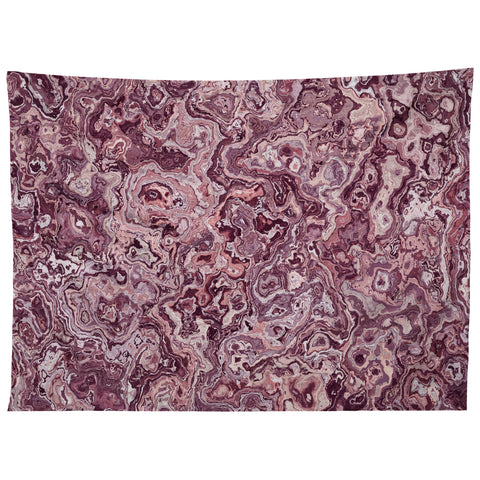 Kaleiope Studio Muted Red Marble Tapestry