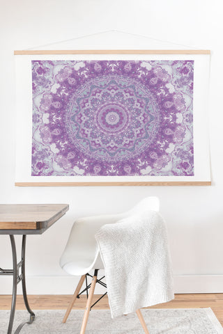 Kaleiope Studio Ornate Mandala Art Print And Hanger