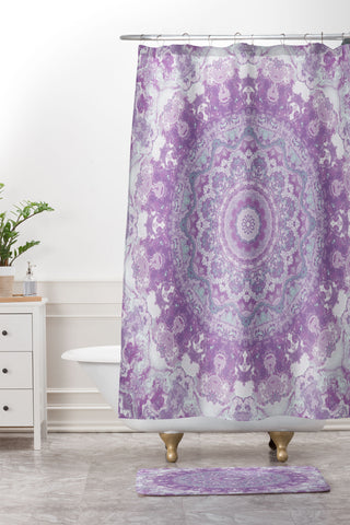 Kaleiope Studio Ornate Mandala Shower Curtain And Mat