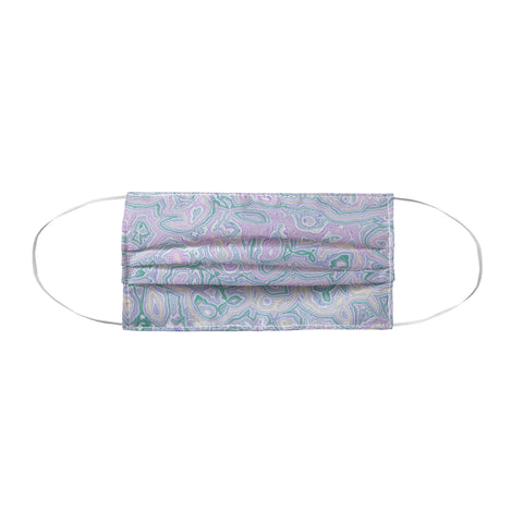 Kaleiope Studio Pastel Squiggly Stripes Face Mask