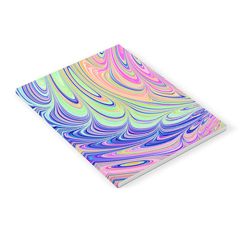 Kaleiope Studio Trippy Swirly Rainbow Notebook