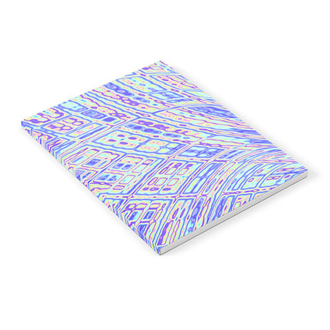 Kaleiope Studio Trippy Vibrant Fractal Texture Notebook