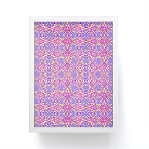 Kaleiope Studio Vibrant Ornate Pattern Framed Mini Art Print