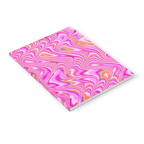 Kaleiope Studio Vibrant Pink Waves Notebook