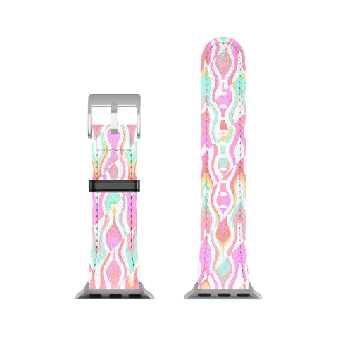 Kaleiope Studio Vibrant Trippy Groovy Pattern Apple Watch Band