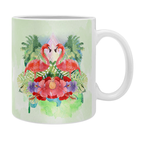 Kangarui Exotic Flamingo Coffee Mug