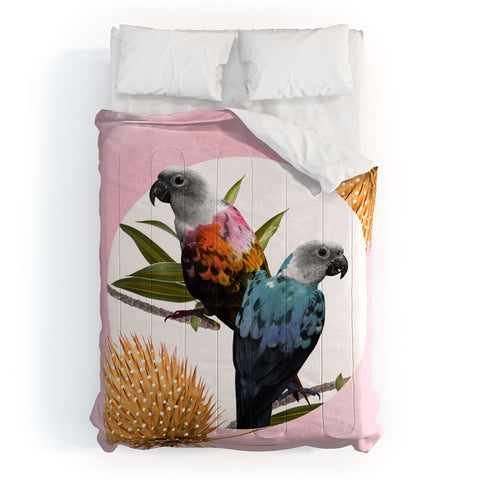 Kangarui Jolly Parrots Comforter