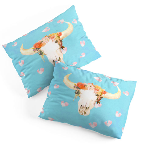 Kangarui Romantic Boho Buffalo II Pillow Shams