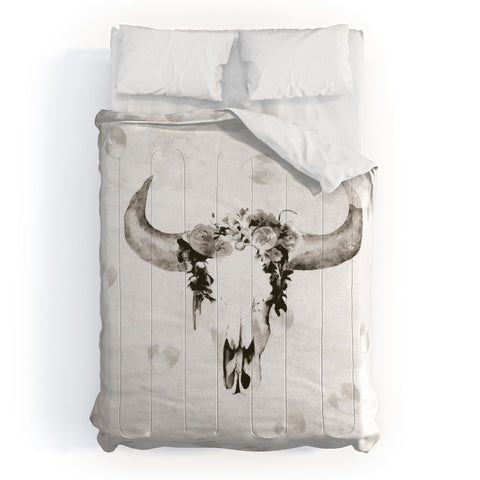 Kangarui Romantic Boho Buffalo III Comforter