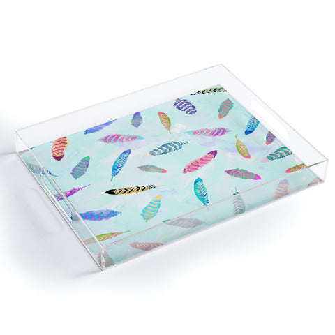 Kangarui Swimming Feathers Acrylic Tray