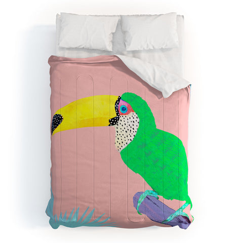 Kangarui Tropical Toucan Comforter