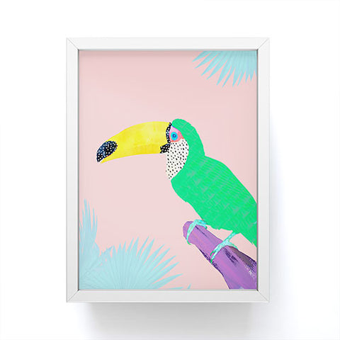 Kangarui Tropical Toucan Framed Mini Art Print