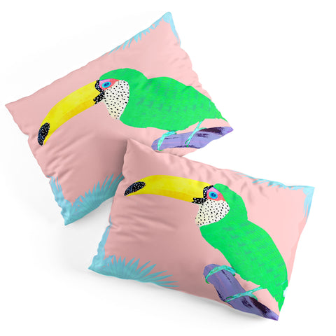 Kangarui Tropical Toucan Pillow Shams