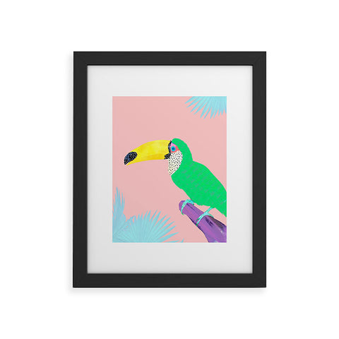 Kangarui Tropical Toucan Framed Art Print