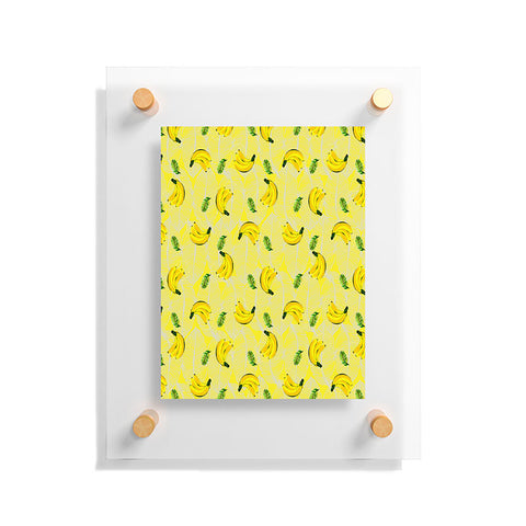 Kangarui Yellow Bananas Floating Acrylic Print