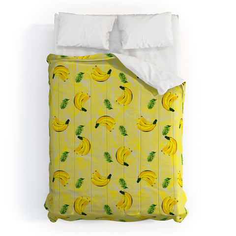 Kangarui Yellow Bananas Comforter