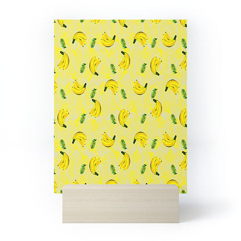 Kangarui Yellow Bananas Mini Art Print