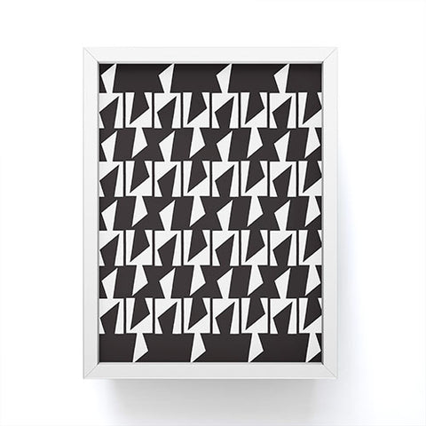 Karen Harris Bravo Black And White Framed Mini Art Print