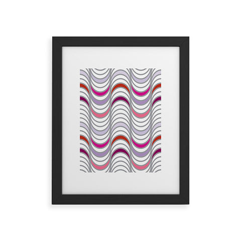 Karen Harris Candy Tidal Wave Framed Art Print