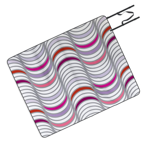 Karen Harris Candy Tidal Wave Picnic Blanket