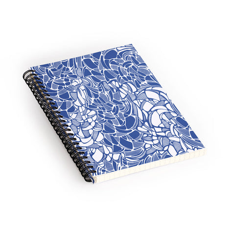 Karen Harris Carillon Periwinkle Spiral Notebook