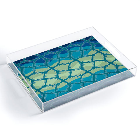Karen Harris Nocturnical Cool Acrylic Tray
