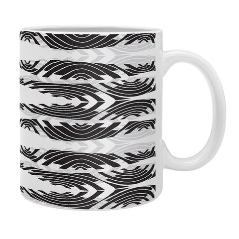 Karen Harris Poppycock Black And White Coffee Mug