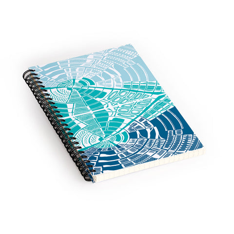 Karen Harris Post Modern Cool Spiral Notebook