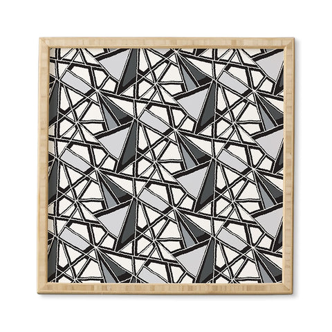 Karen Harris Shattered In Domino Framed Wall Art