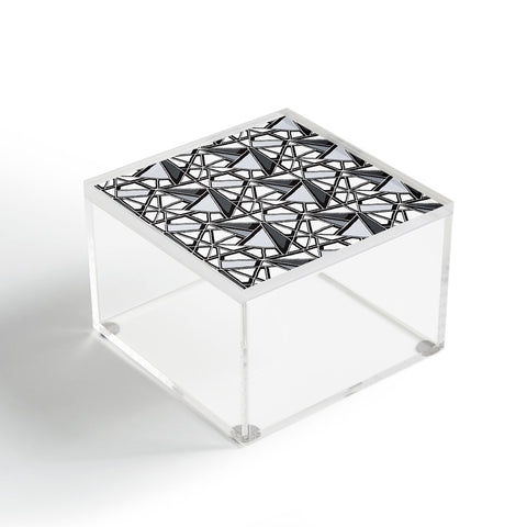 Karen Harris Shattered In Domino Acrylic Box