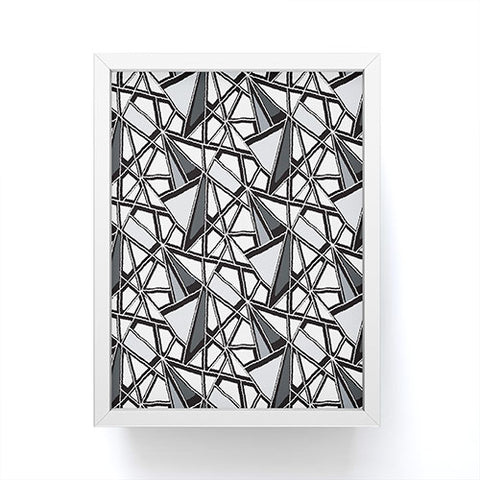 Karen Harris Shattered In Domino Framed Mini Art Print