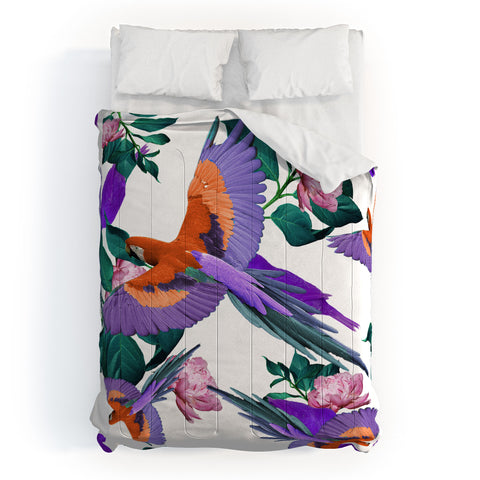 Kei Parrot Paradise II Comforter