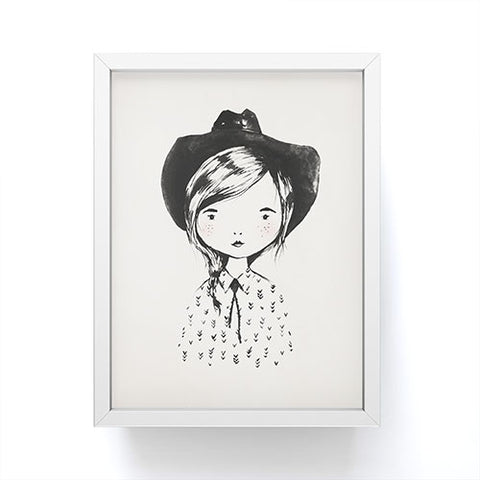 Kelli Murray Cowgirl Framed Mini Art Print