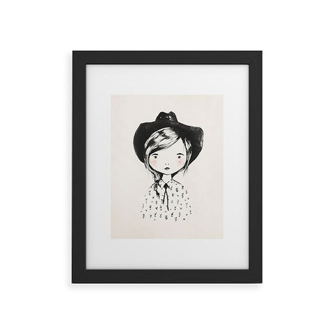 Kelli Murray Cowgirl Framed Art Print