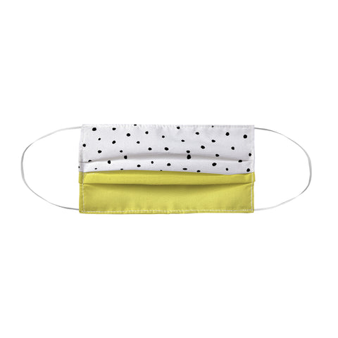 Kelly Haines Citron Dots Face Mask