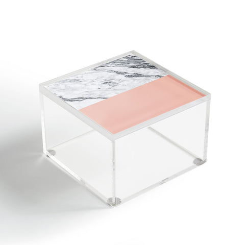 Kelly Haines Color Block Marble Acrylic Box