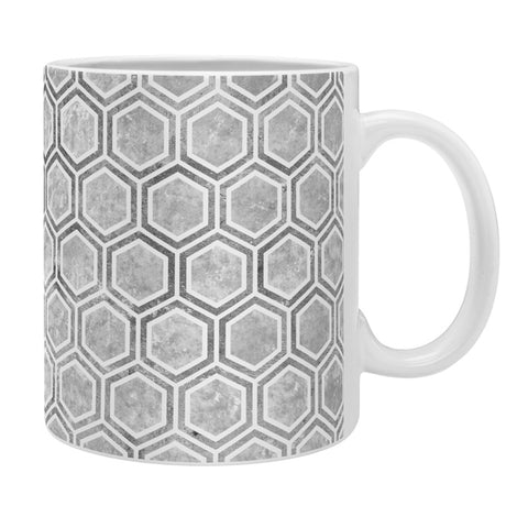 Kelly Haines Concrete Hexagons Coffee Mug