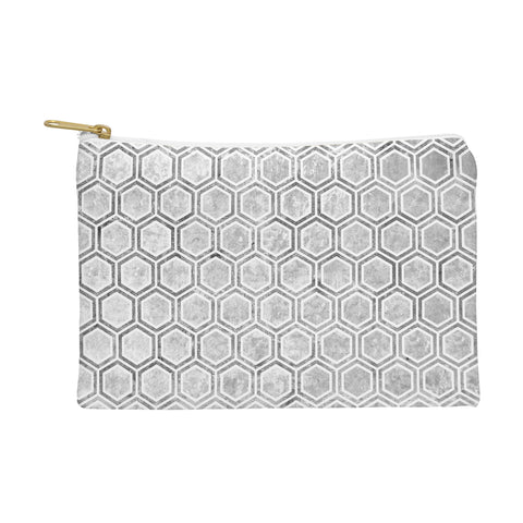 Kelly Haines Concrete Hexagons Pouch