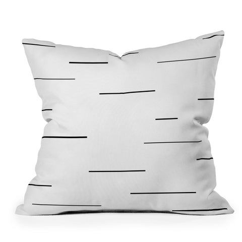 Kelly Haines Modern Lines Throw Pillow
