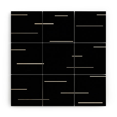 Kelly Haines Modern Lines V2 Wood Wall Mural